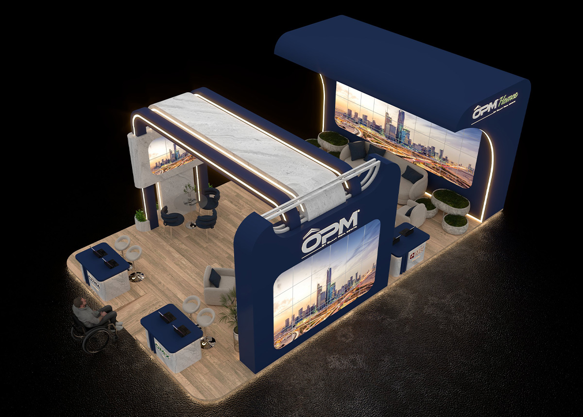 Custom-built display structures
