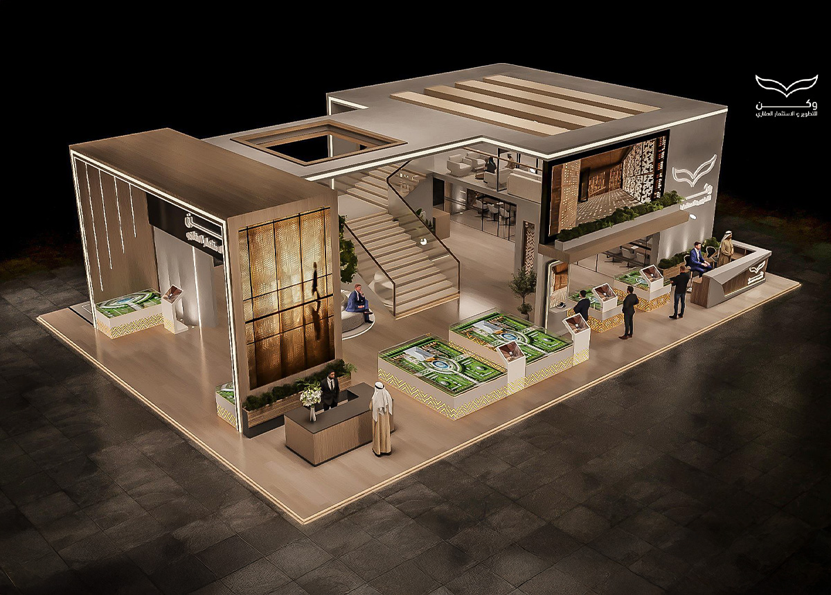 Wakan booth — exhibition stand