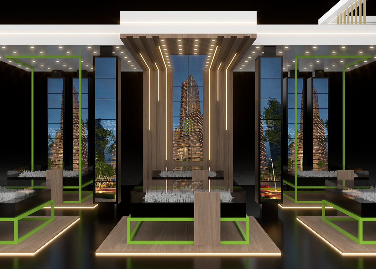 Custom-built display structures